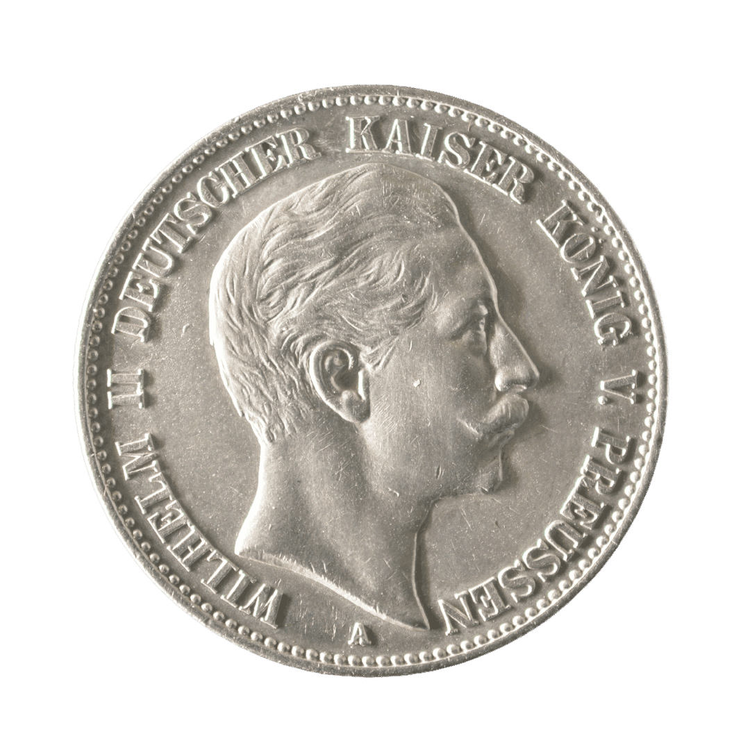 2 марки 1888 — Пруссія, імператор Вільгельм II