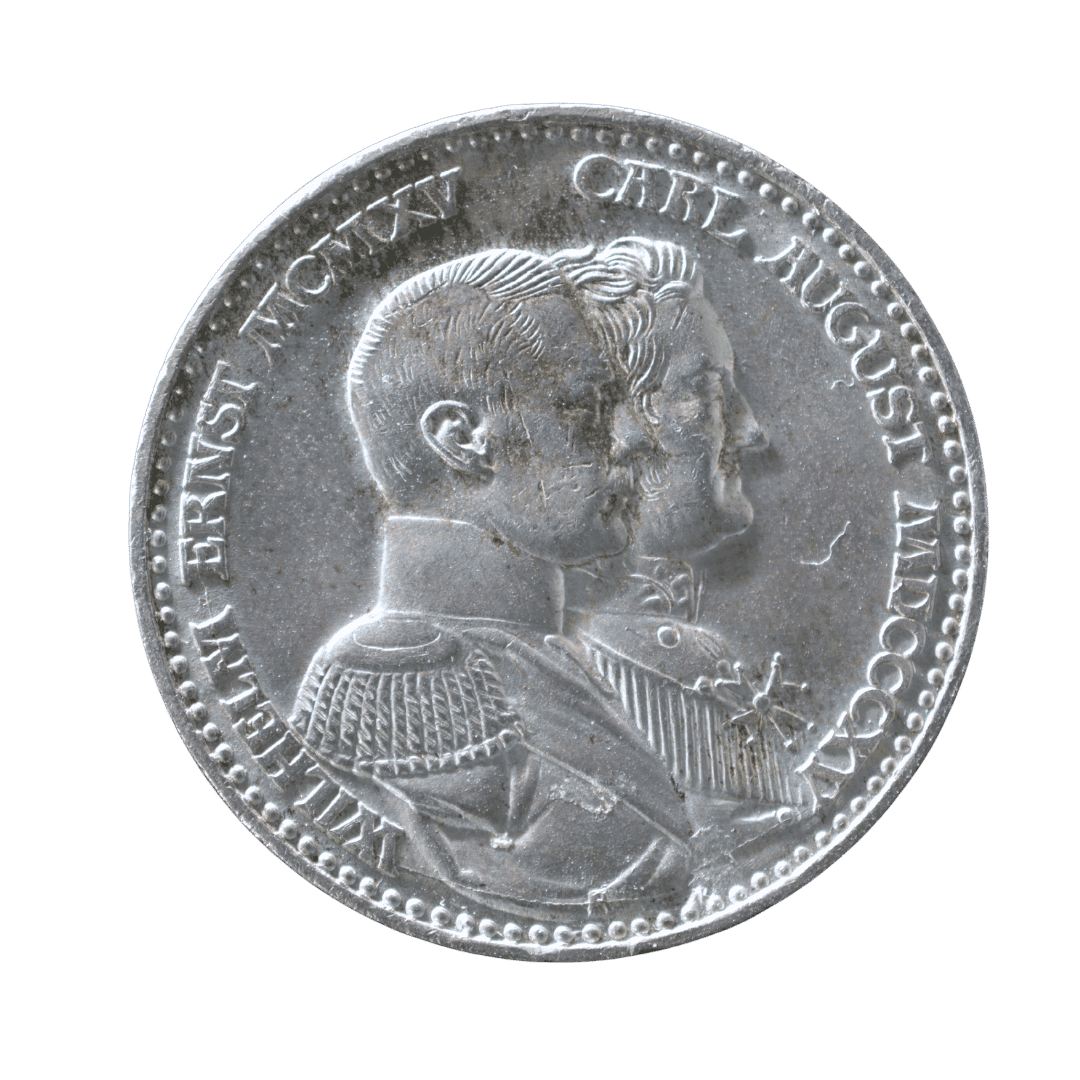 3 марки 1915 — Саксен-Веймар-Ейзенах, Вільгельм Ернст і Карл Август — пам’ятна монета