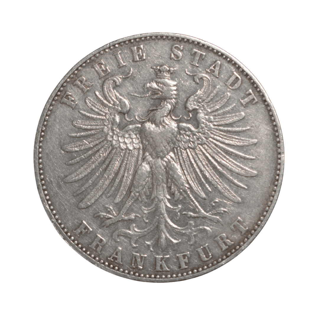 1 ґеденкталер 1862, Вільне місто Франкфурт — Німецьке стрілецьке свято — фото 2