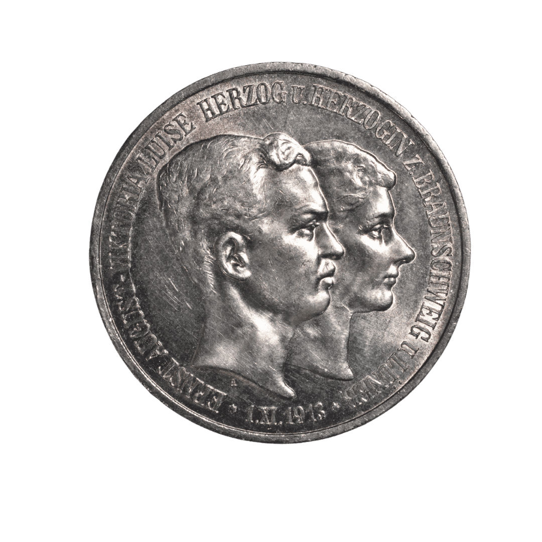 3 марки 1915 A, Герцогство Брауншвейг — на честь шлюбу та вступу на престол Ернста Августа