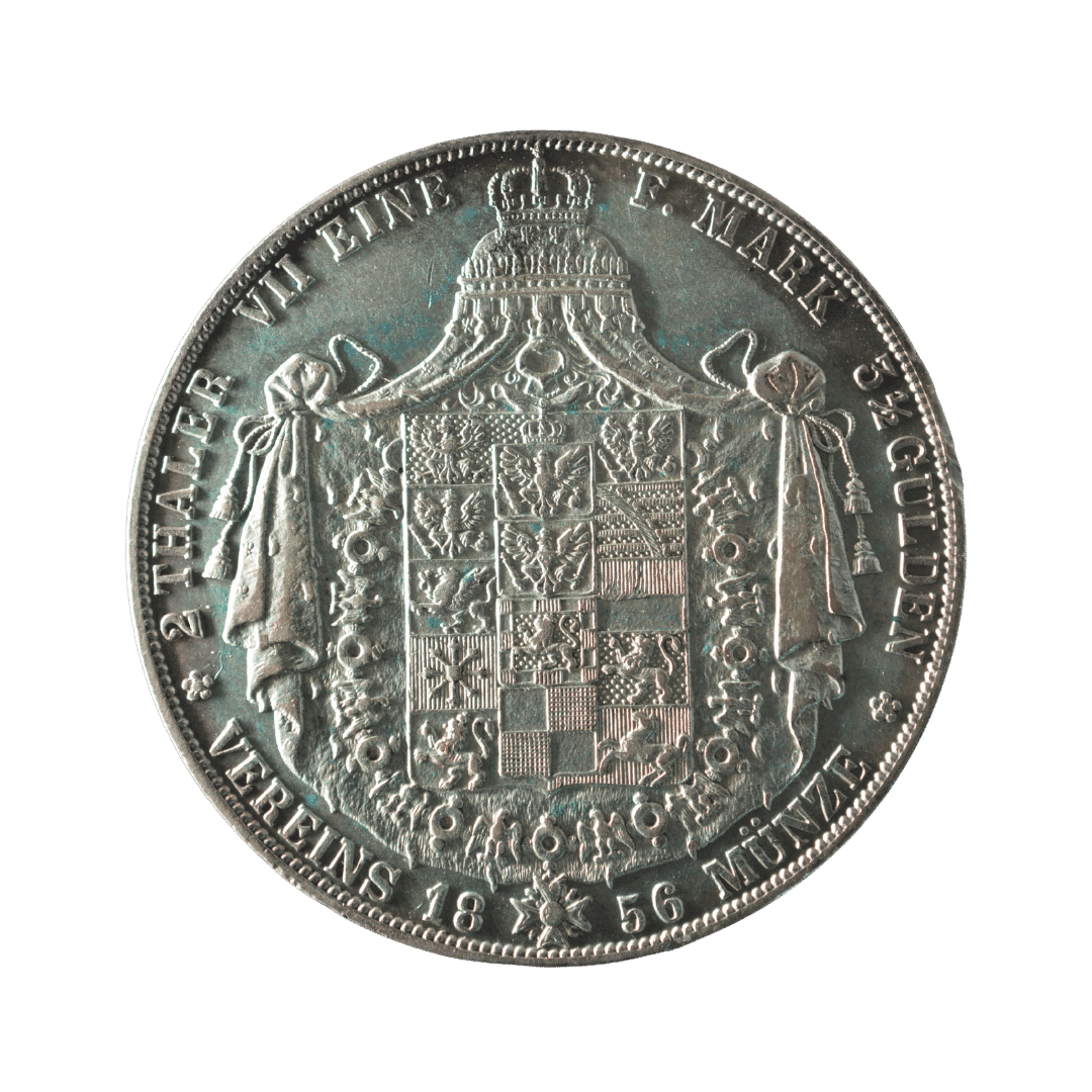 2 союзні талери 1856 A, Королівство Пруссія — фото 2