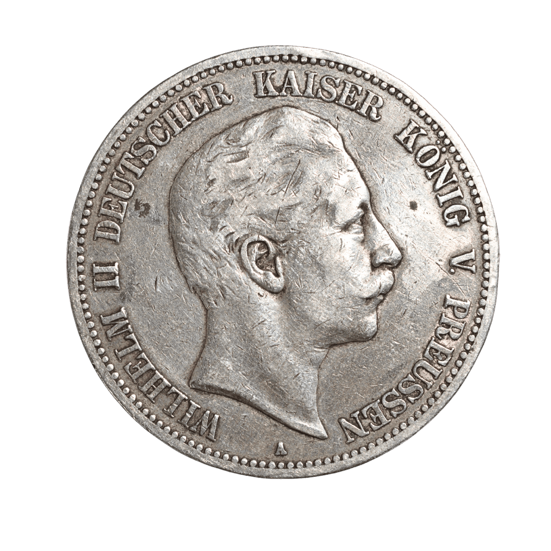 5 марок 1902 A — Вільгельм II, Пруссія