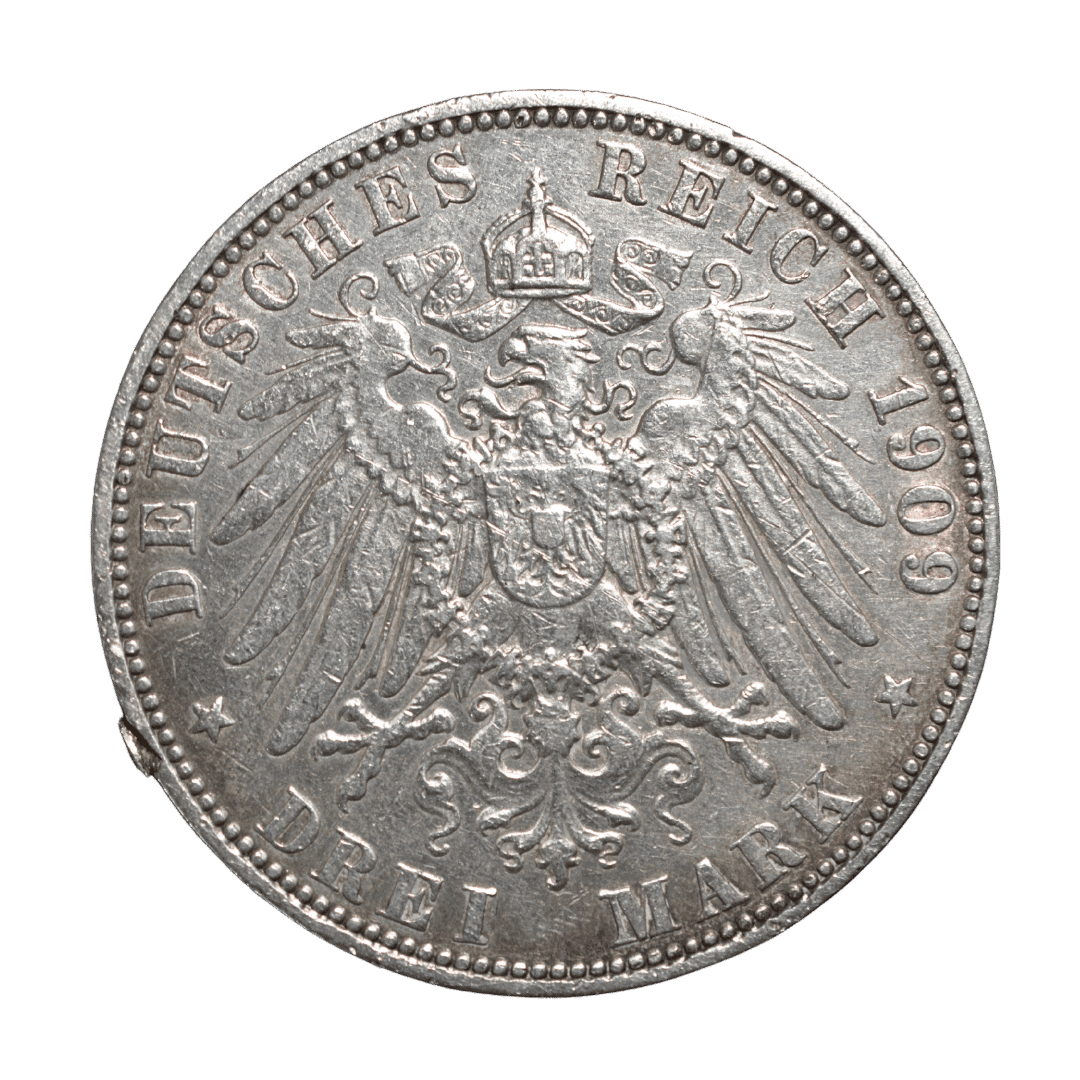 3 марки 1909 J — Вільне та Ганзейське місто Гамбург