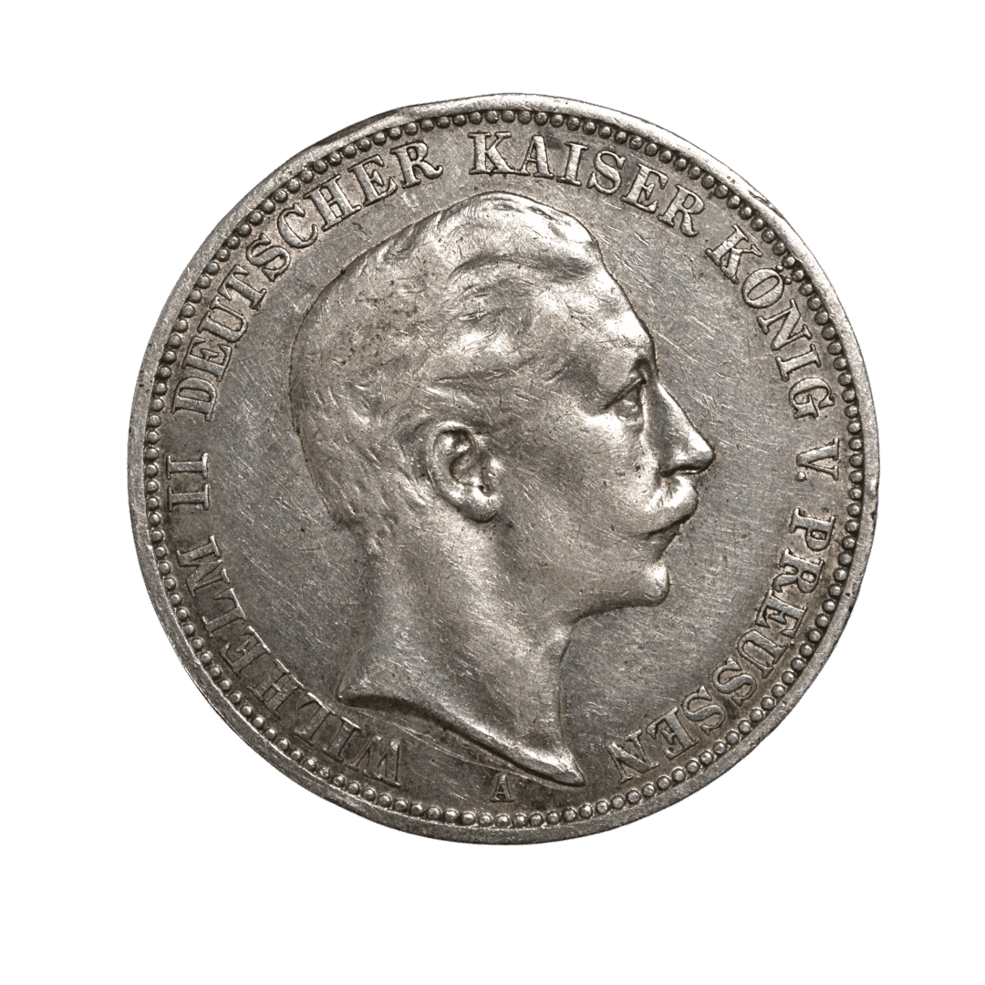 3 марки 1910 A — Вільгельм II, Пруссія