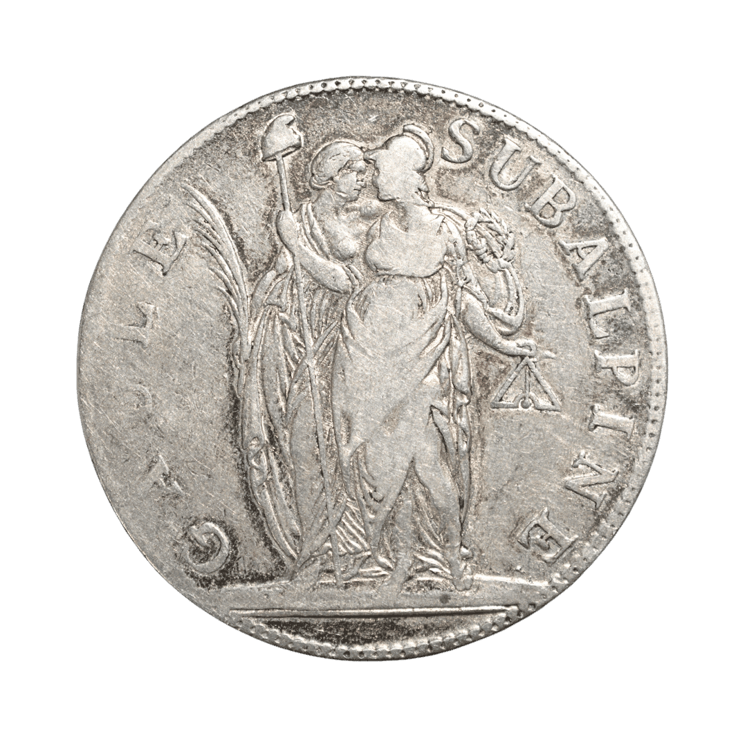 5 франків, An 10 (1801–1802) — Субальпійська республіка