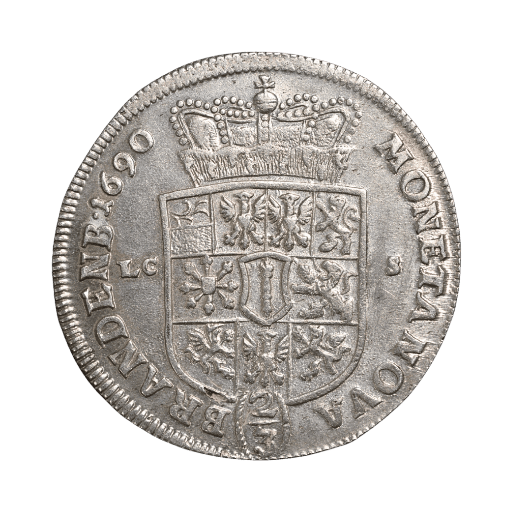 ⅔ талера 1690 LCS — Курфюршество Бранденбург — фото 2