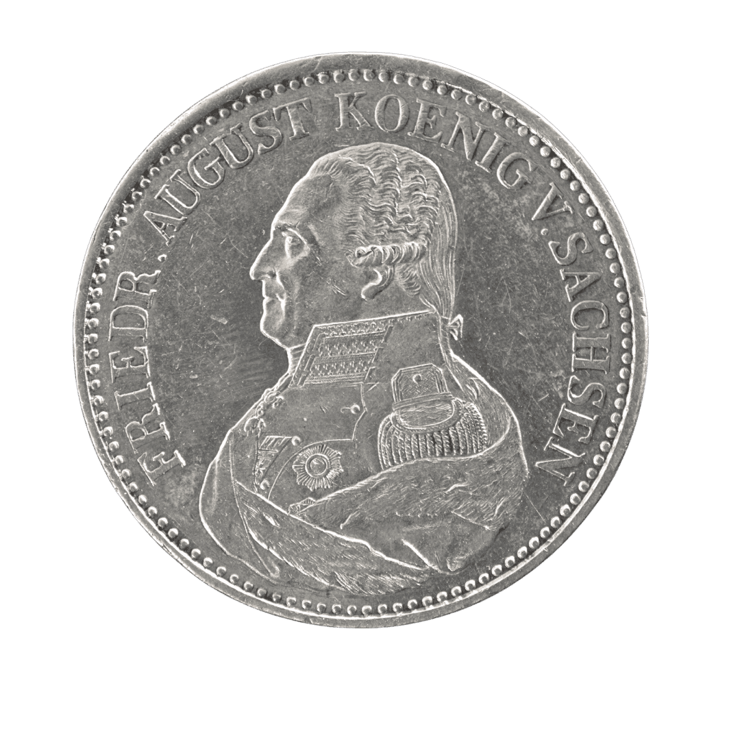 1 Konventionstaler, 1826, Фридрих Август I. МД — S = Dresden ✅