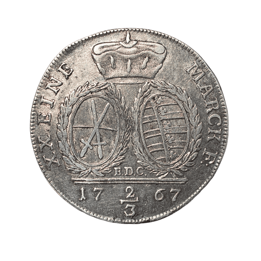2/3 талера 1767 EDC — Фрідріх Август III — фото 2