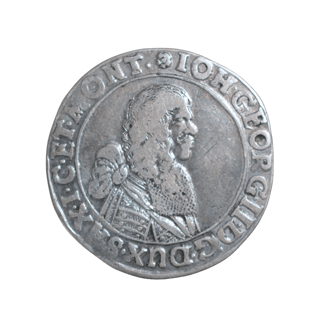 1/3 талера 1668 CR — Йоганн Георг II
