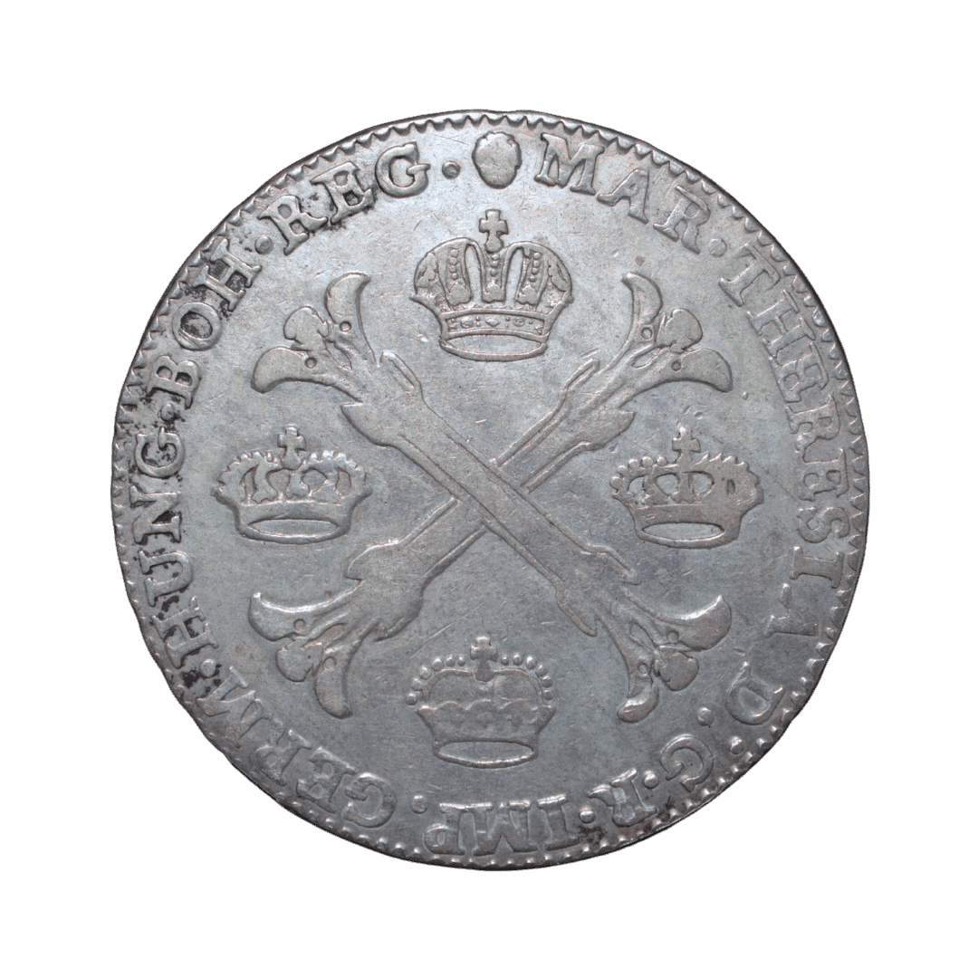 1 Kronenthaler (Couronne), 1764, Мария Терезия. МД — Bruxelles (Брюссель) ✅