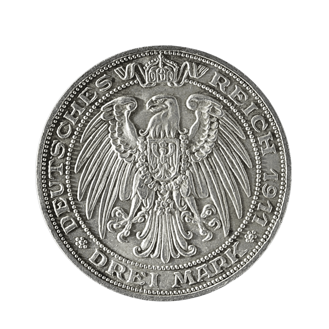 Пруссія — 3 марки 1911 року, 100-річчя Університету Бреслау — фото 2