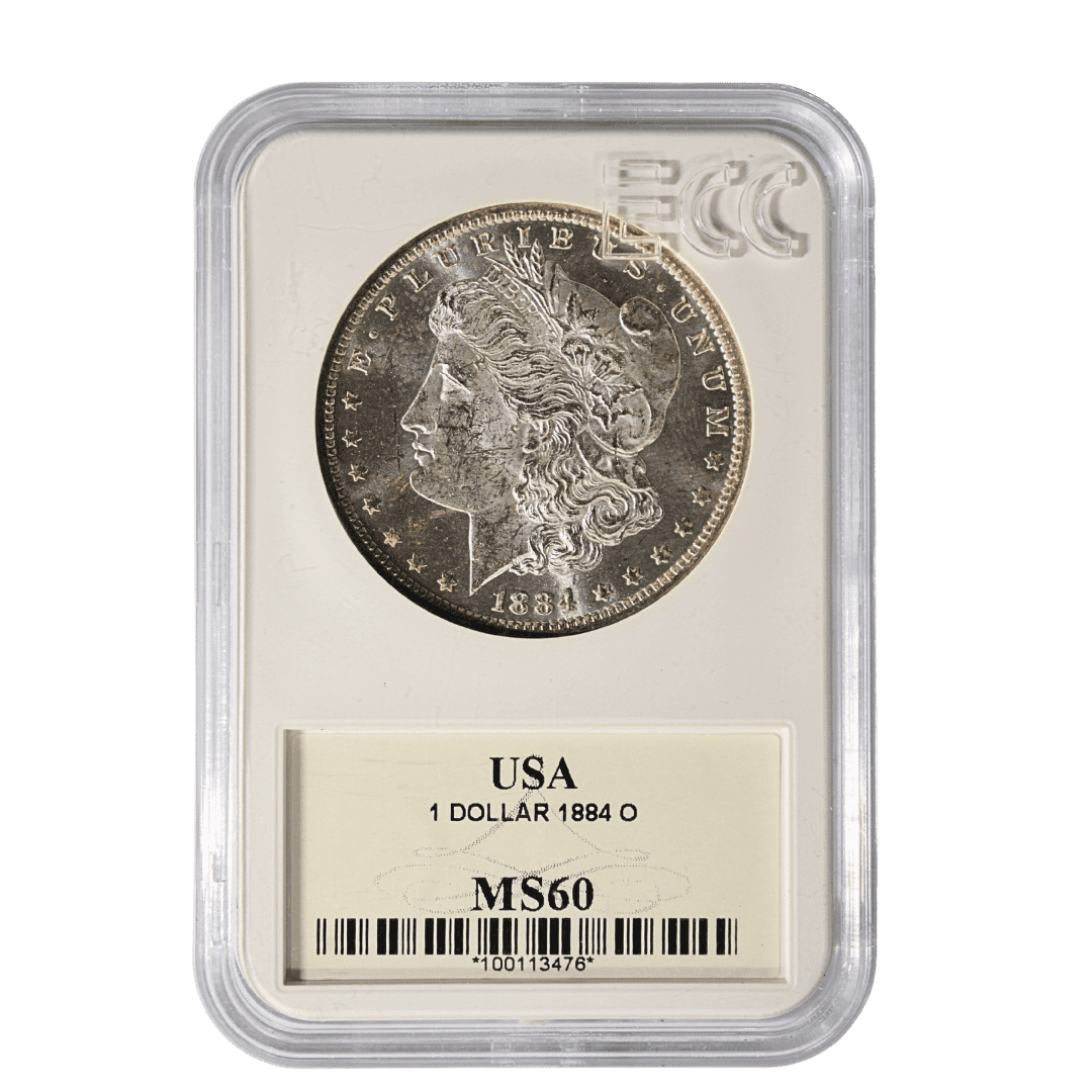 United States 1 Dollar 1884 O ECC