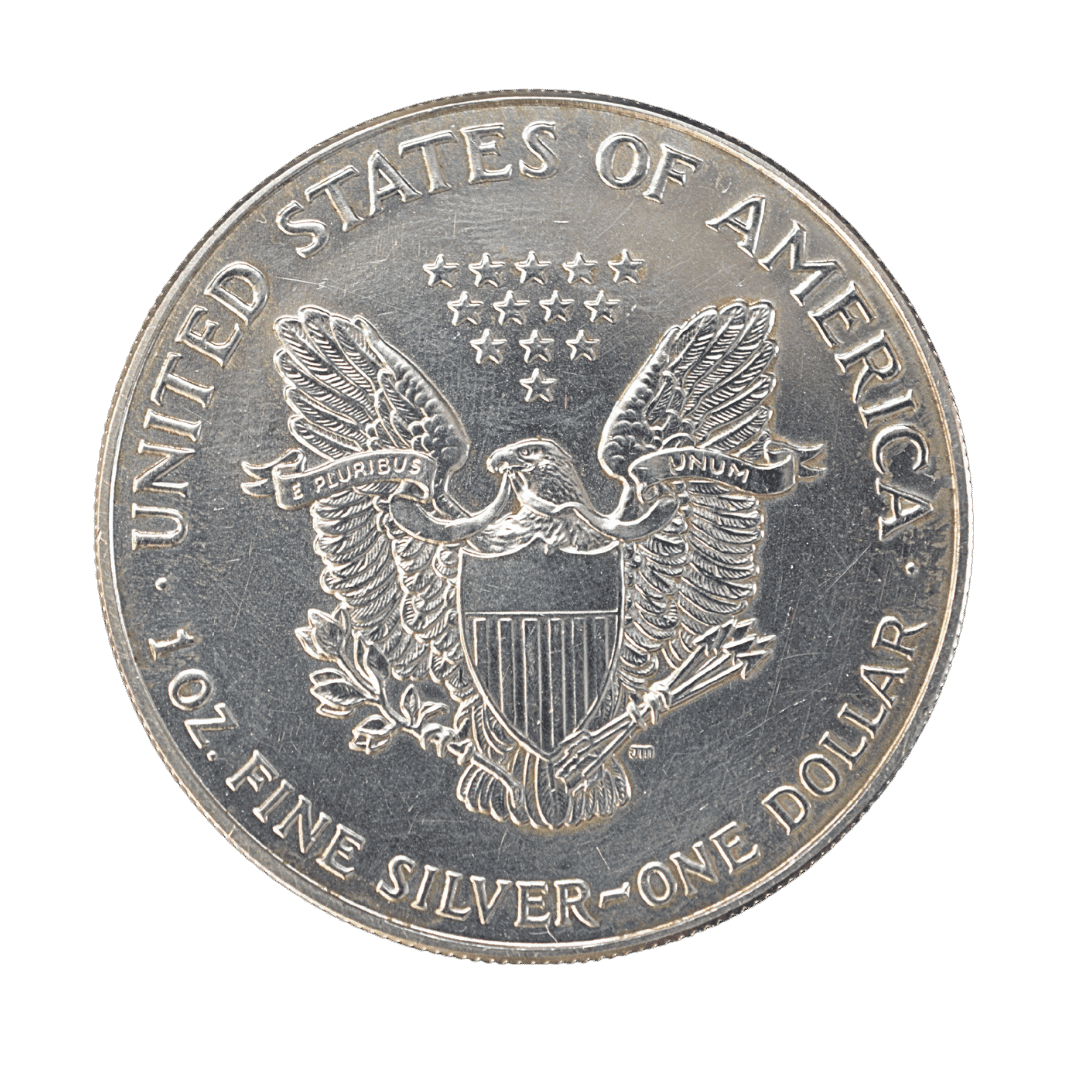 1 Dollar, American Silver Eagle (Type 1) — фото 2
