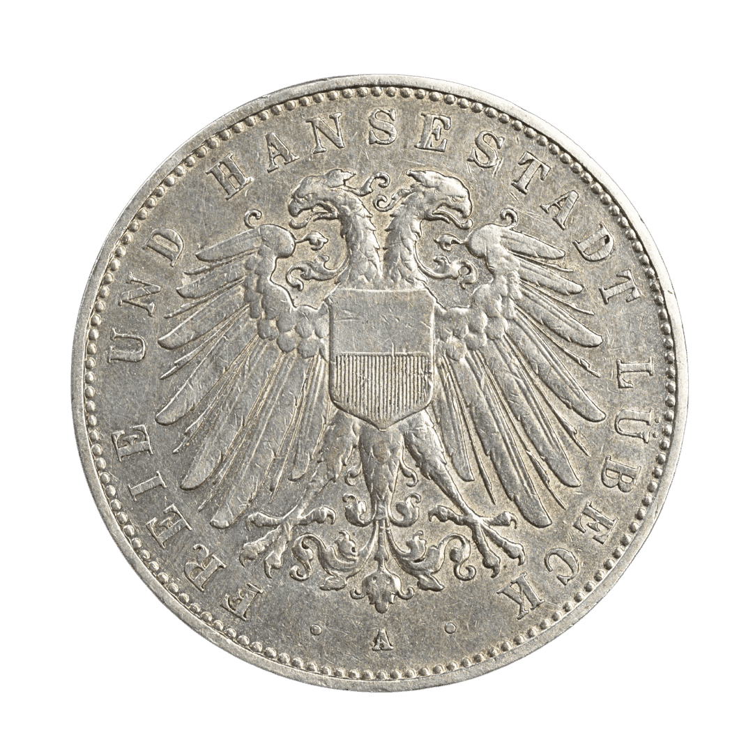 5 марок — Вільне та ганзейське місто Любек, 1904